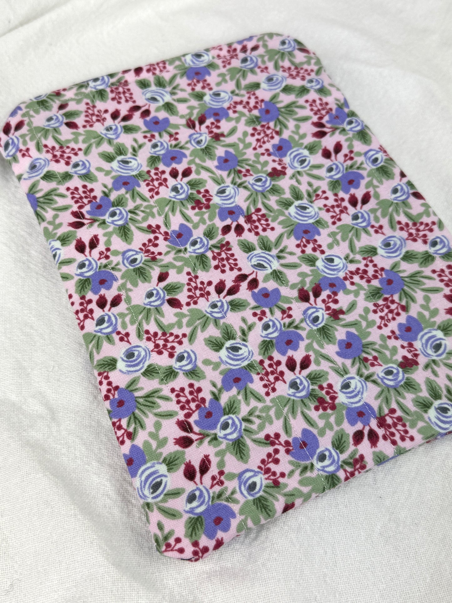 Lilac Garden Party Quilted Kindle Sleeve