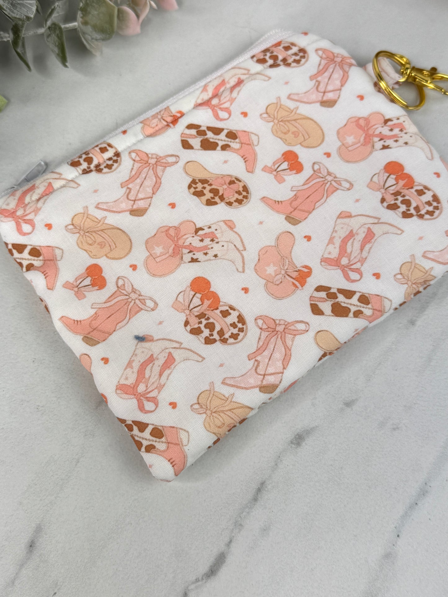 Cowgirl Cutie Mini Wallet Keychain