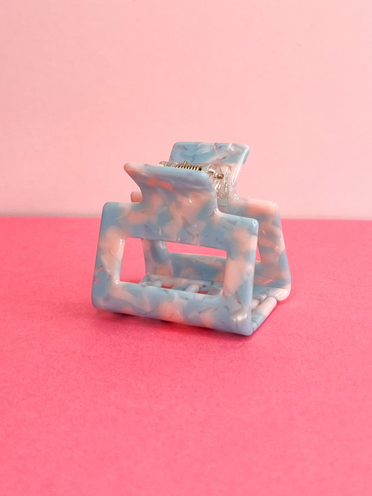 Cotton Candy Clouds Petite Claw Clip