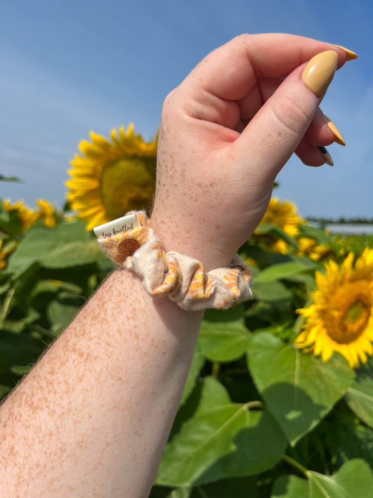 Sunflower Dream | Skinny Scrunchie