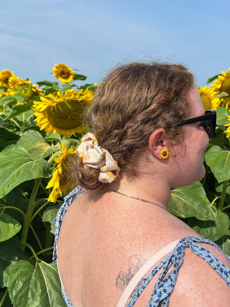 Sunflower Dream | Classic Scrunchie