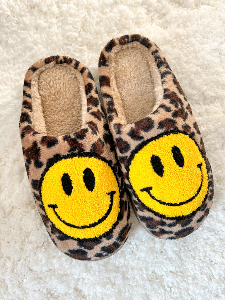 Leopard Smile Slippers