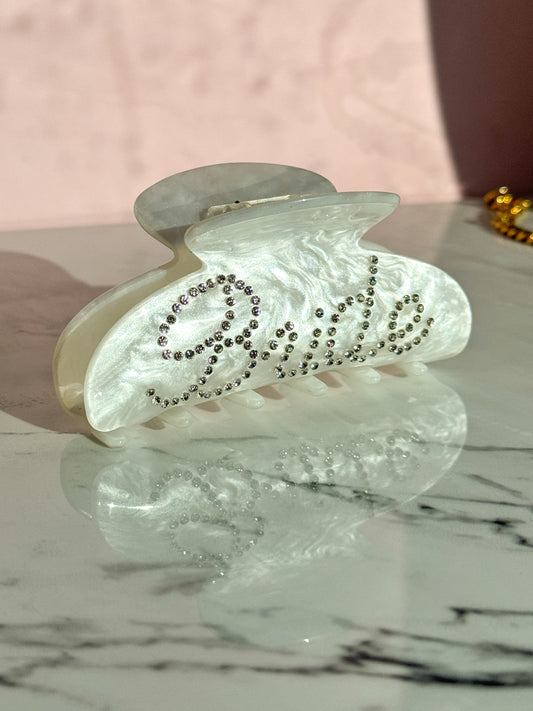 Bride Claw Clip