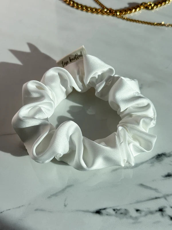 Ivory Glow Scrunchie