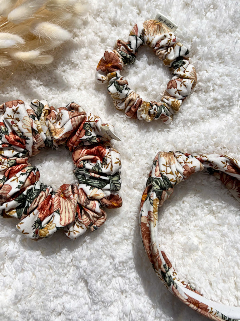 Golden Fields | Skinny Scrunchie