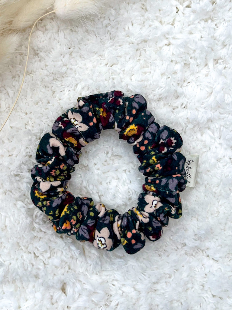 Autumn Floral | Skinny Scrunchie