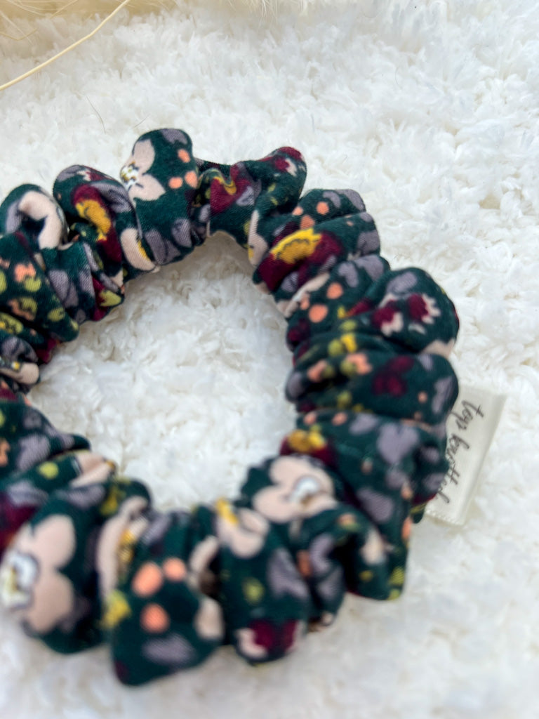 Autumn Floral | Skinny Scrunchie