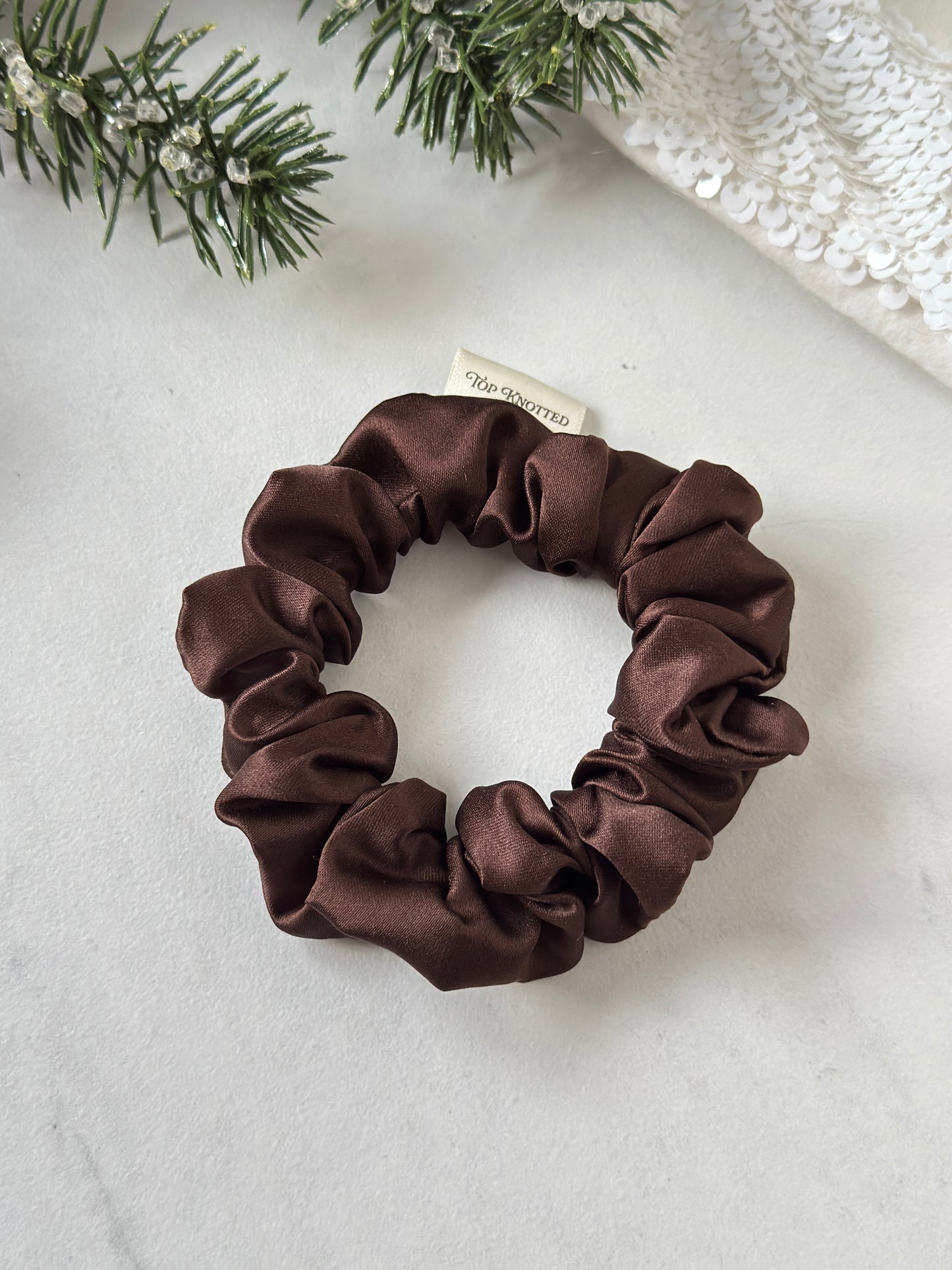 Chestnut Scrunchie