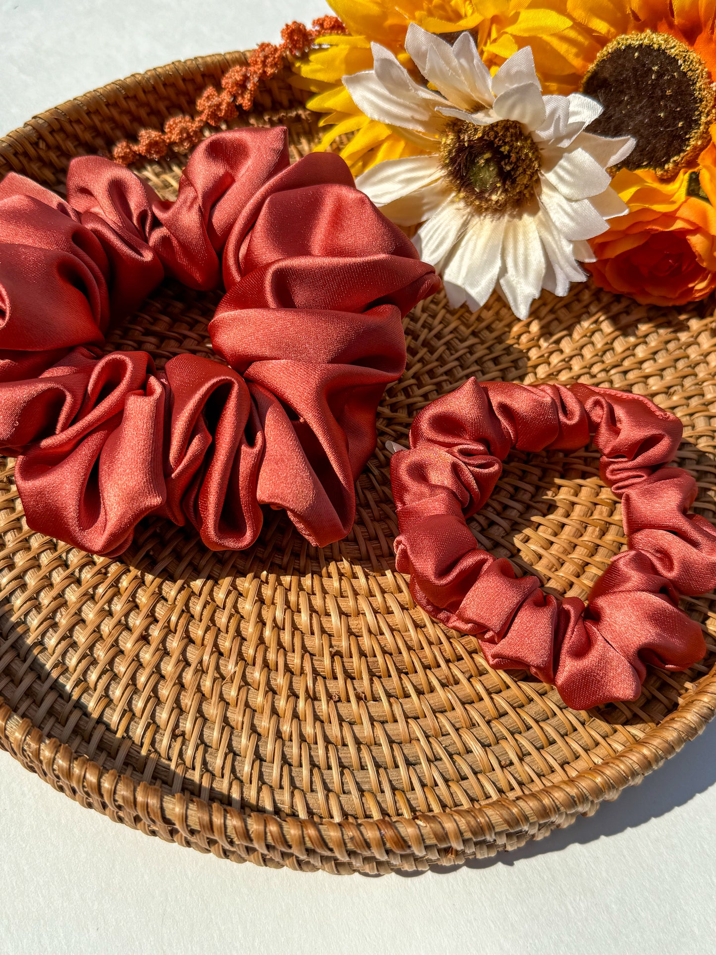 Auburn Scrunchie