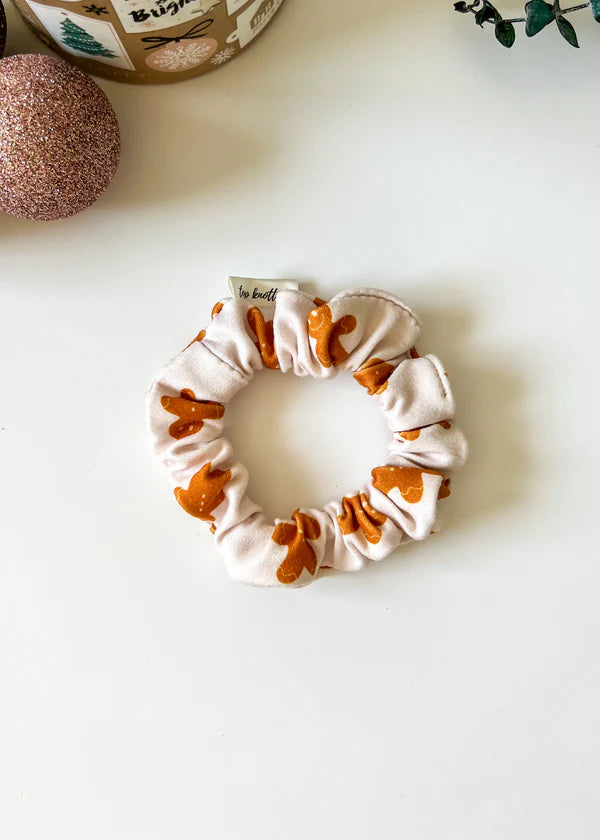 Gingerbread Man Scrunchie