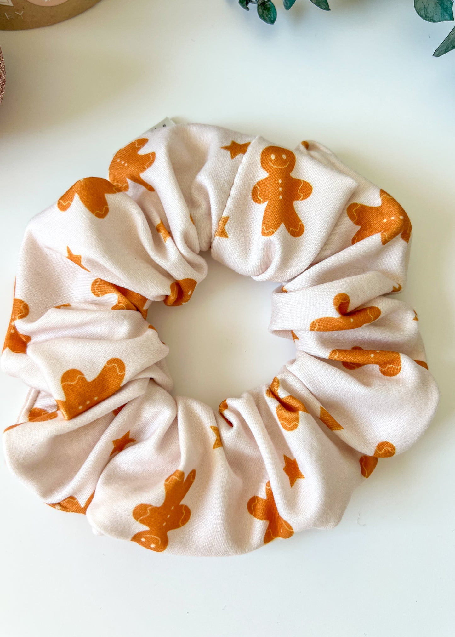 Gingerbread Man Scrunchie
