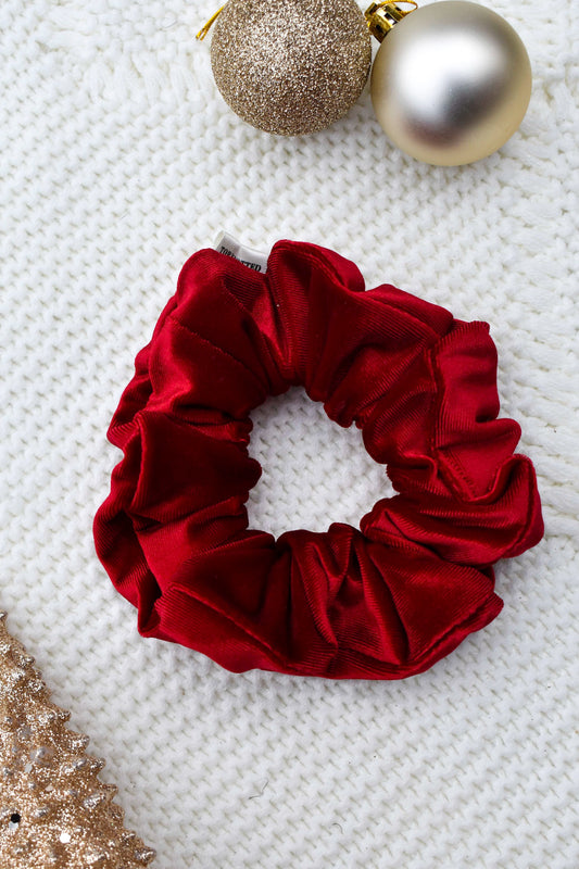 Wrapped in Red Scrunchie