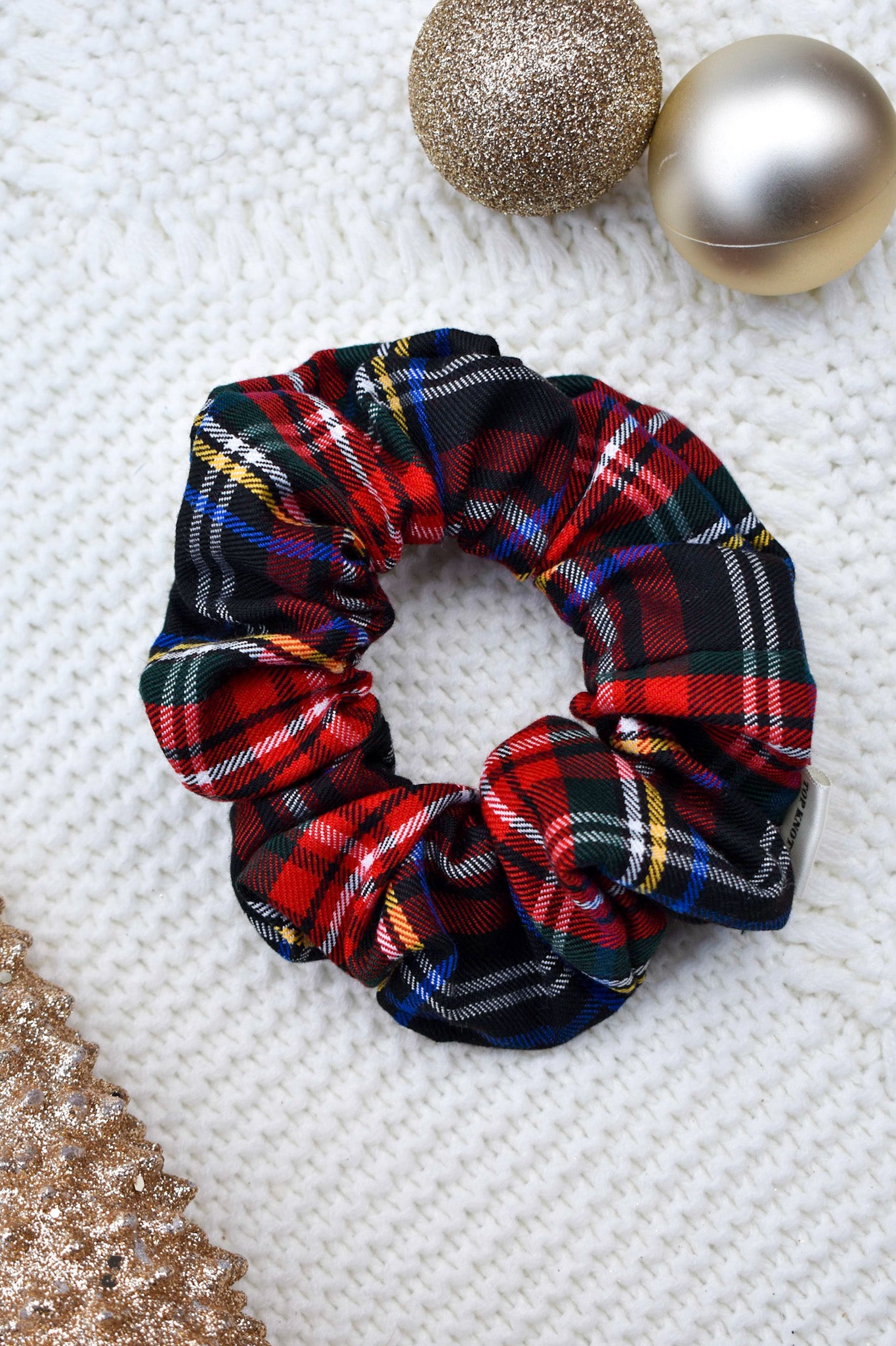 Tartan Scrunchie