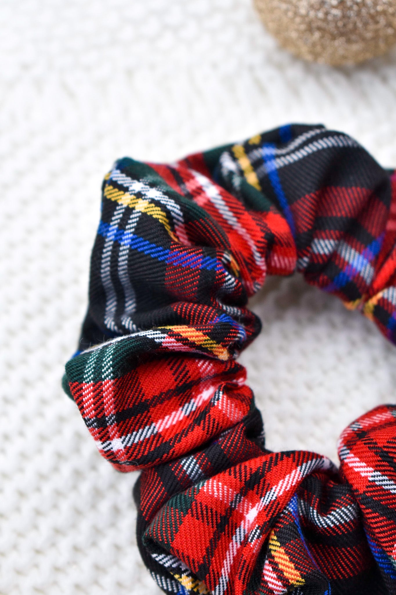 Tartan Scrunchie
