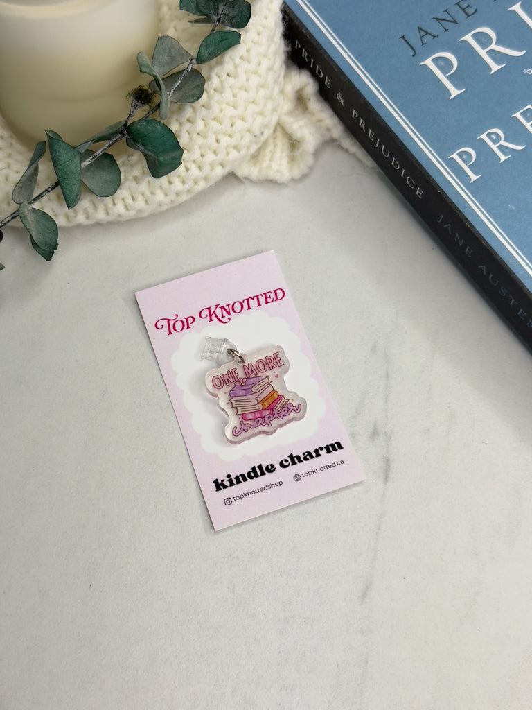 One More Chapter Kindle Charm