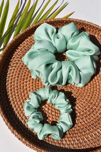 Mint Meadow Scrunchie