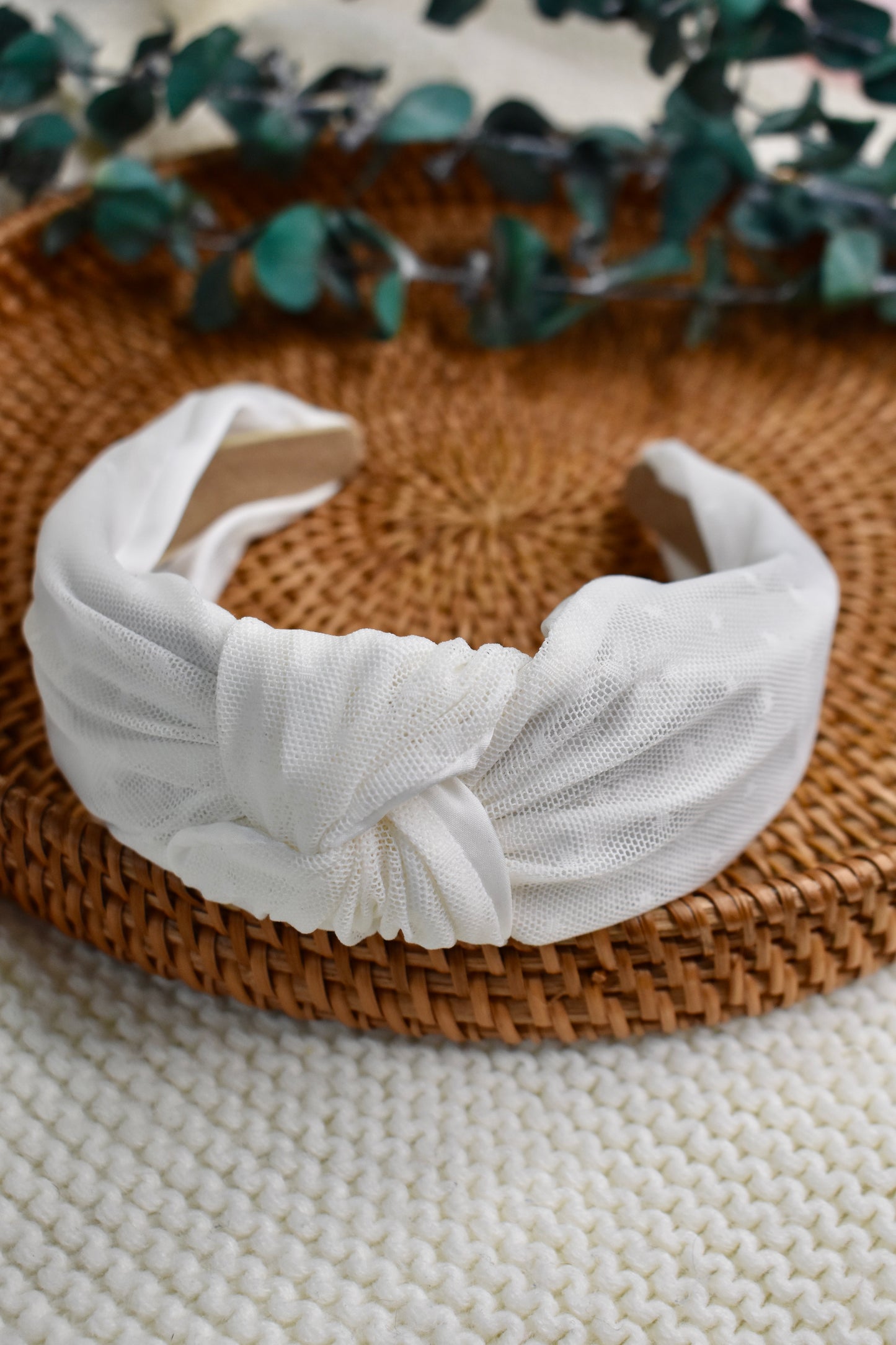 Snow Fall | Knotted Headband