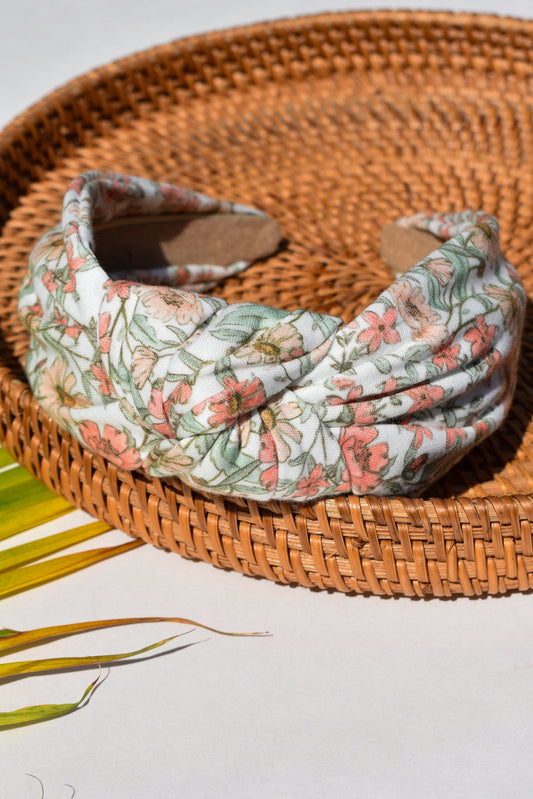 Heirloom Flora Knotted Headband