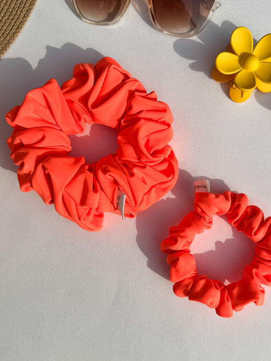 Tequila Sunrise Swim Scrunchie