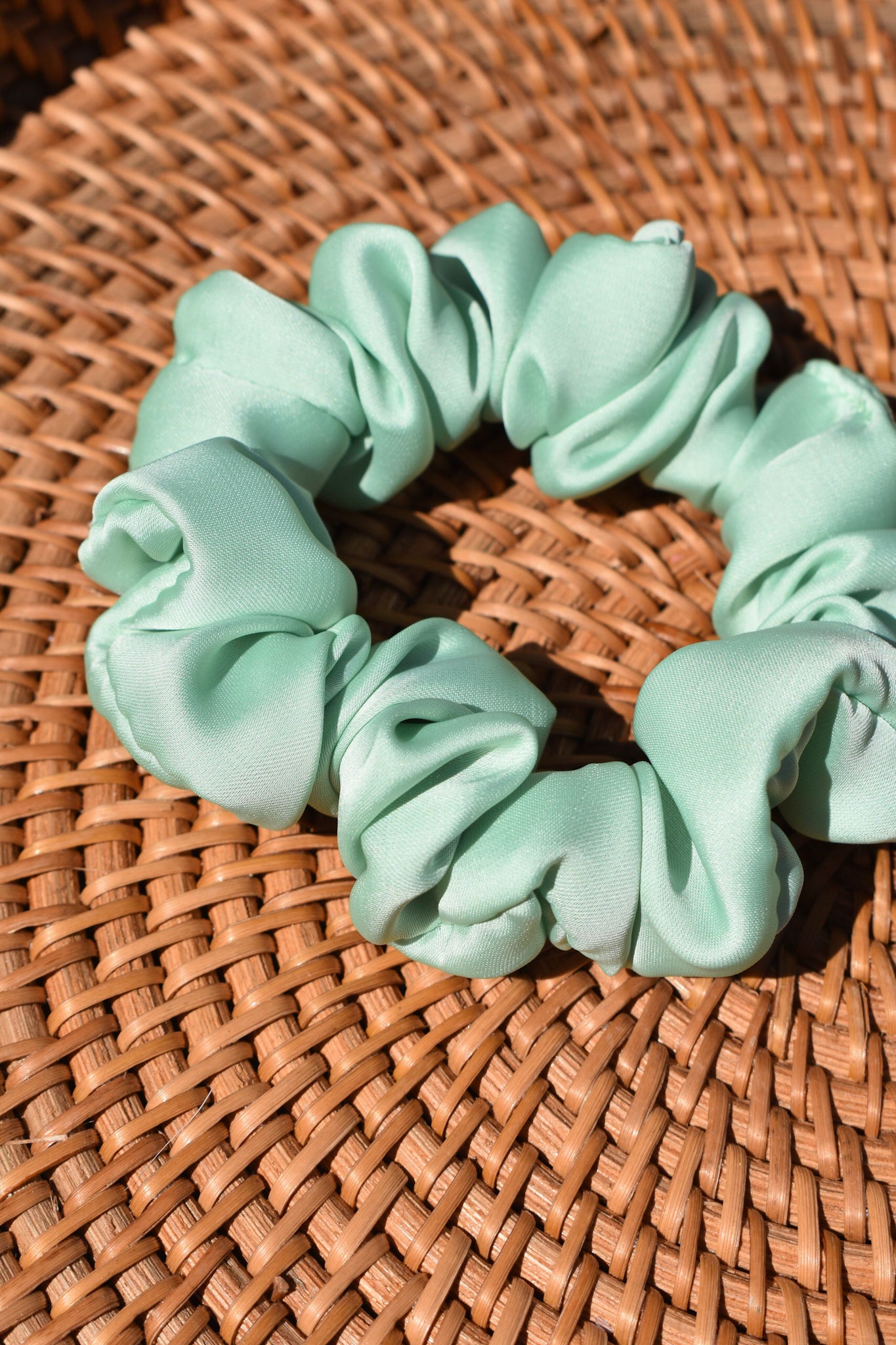 Mint Meadow Scrunchie