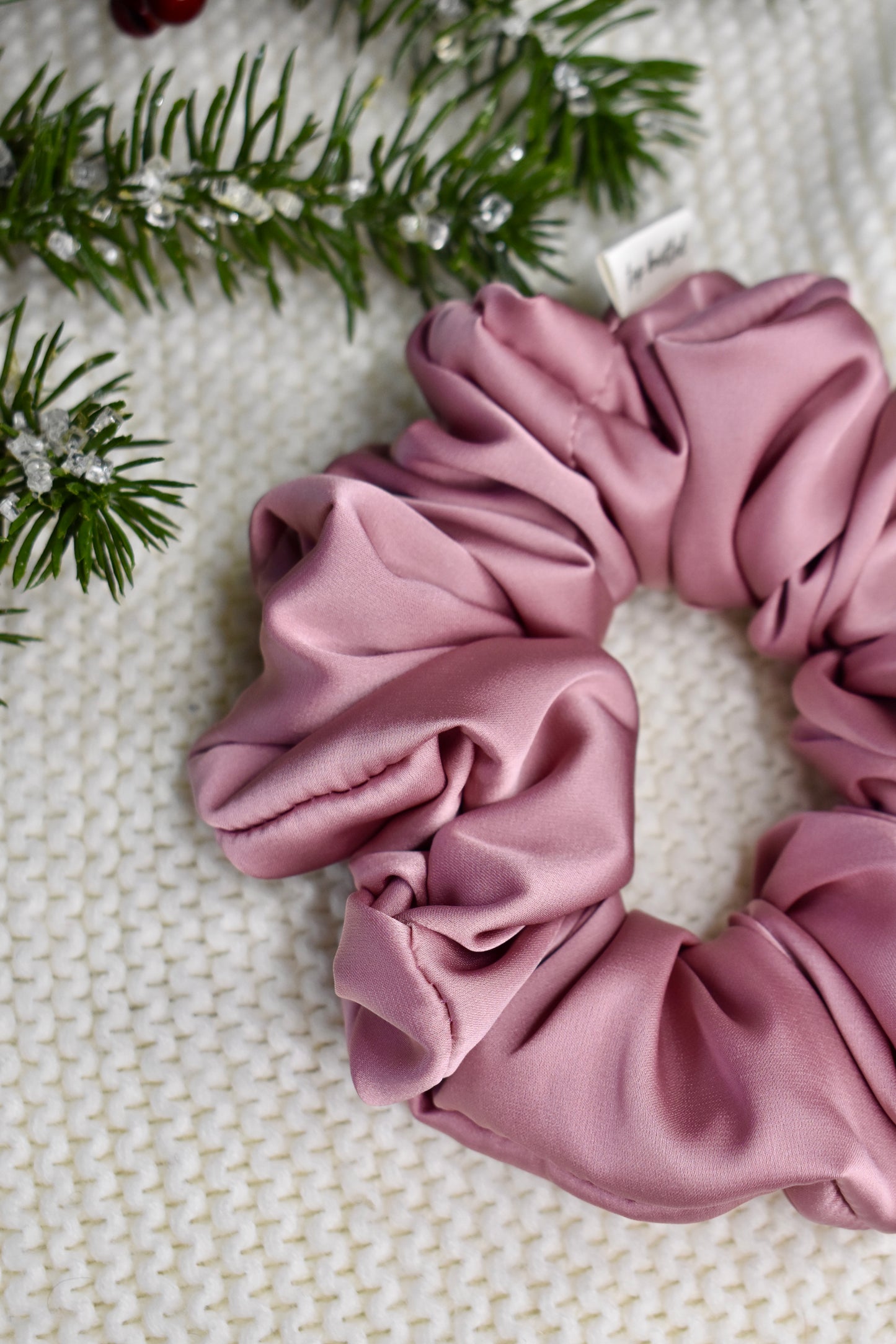 Frosted Pink | Classic Scrunchie