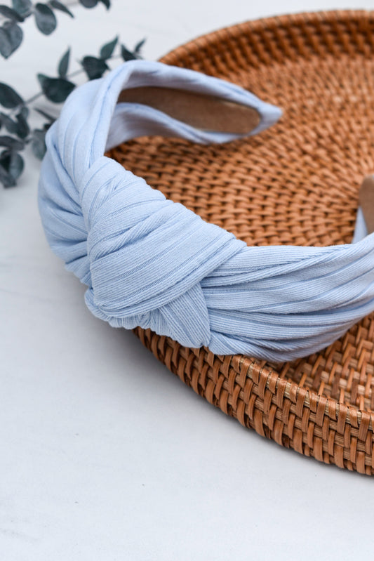 Blue Tides Knotted Headband