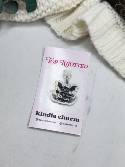 My Book Boyfriends Have Wings Kindle Charm