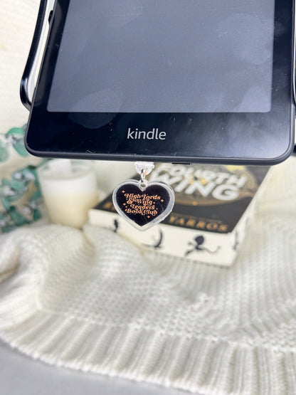 High Lords & Wing Leaders Book Club Kindle Charm