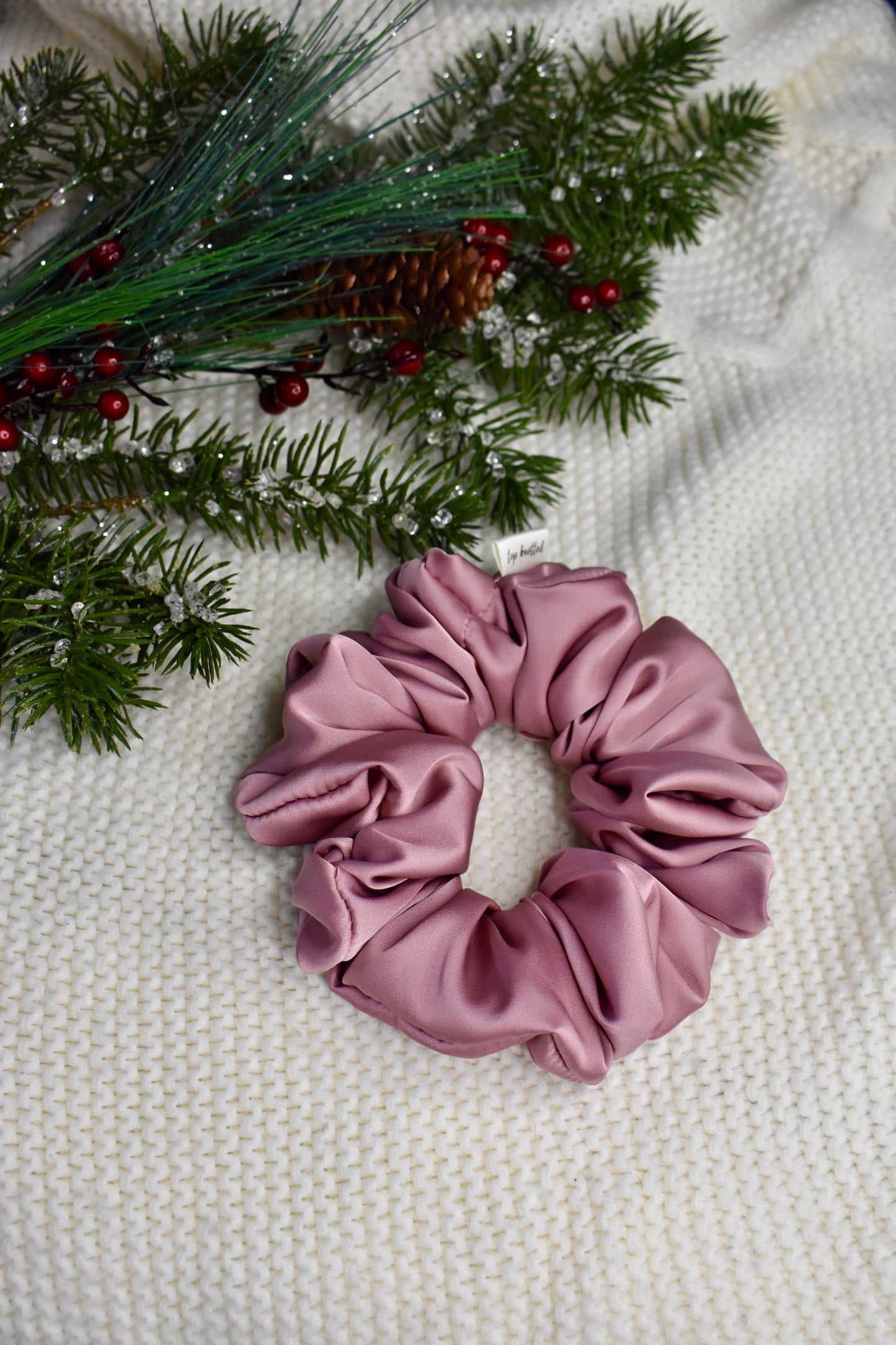 Frosted Pink | Classic Scrunchie