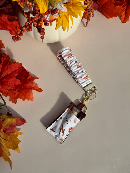Autumn Treats Lip Balm Keychain