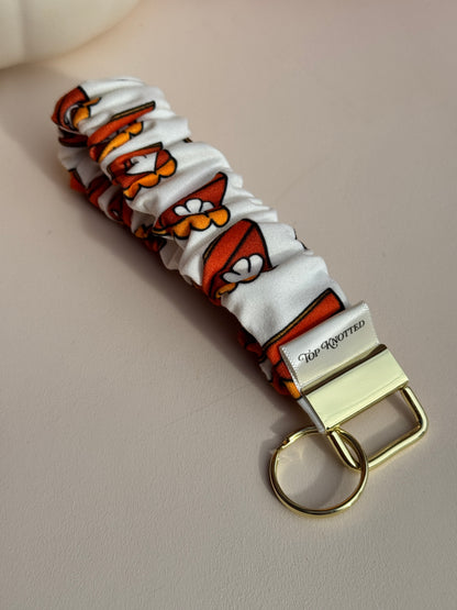 Pumpkin Pie Scrunchie Wristlet