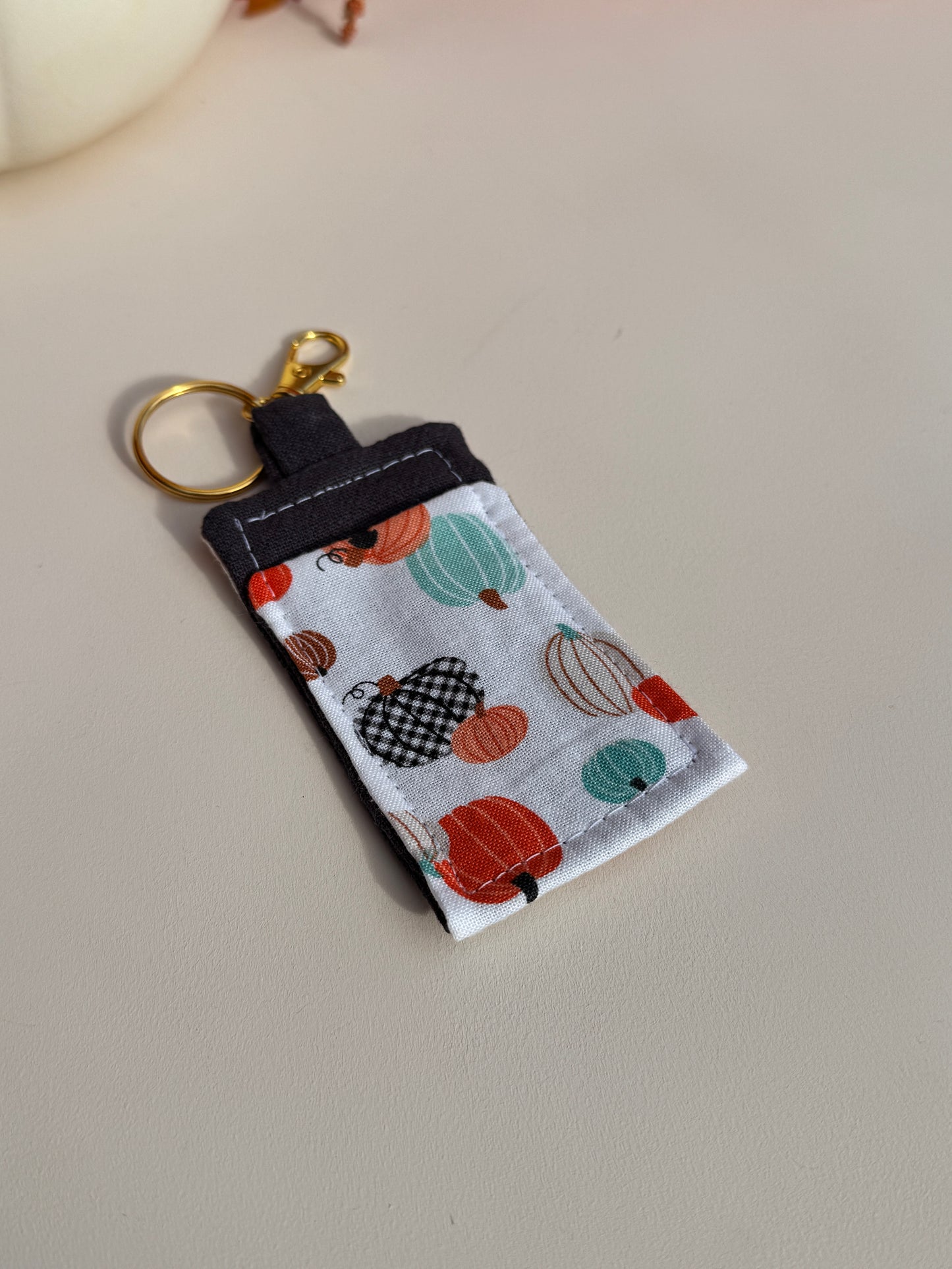 Pumpkin Dreams Lip Balm Keychain