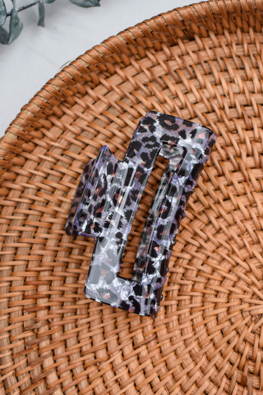 Cheetah Chic Everyday Claw Clip