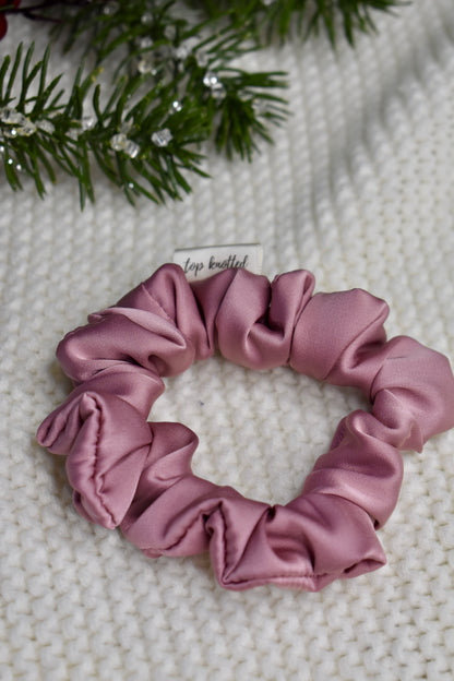 Frosted Pink | Skinny Scrunchie