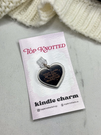 High Lords & Wing Leaders Book Club Kindle Charm