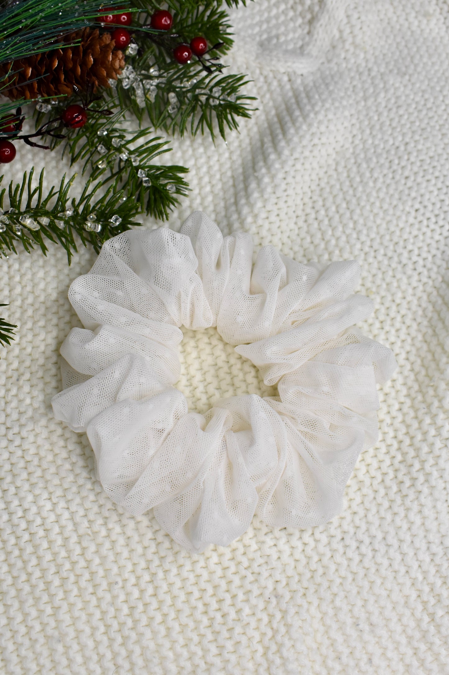 Snow Fall | Classic Scrunchie