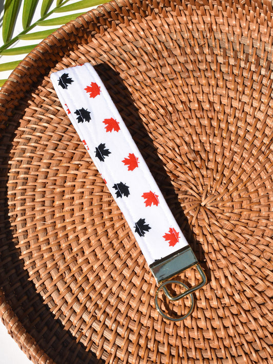 Maple Leaf Wristlet