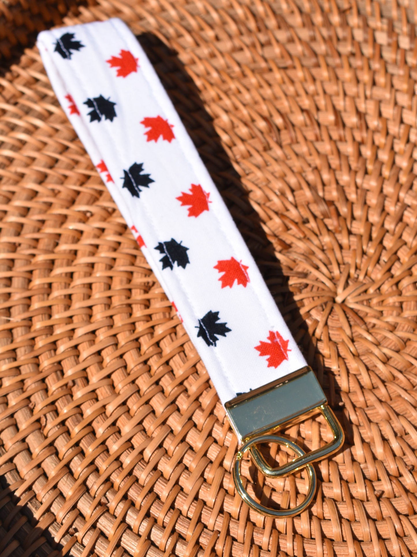Maple Leaf Wristlet