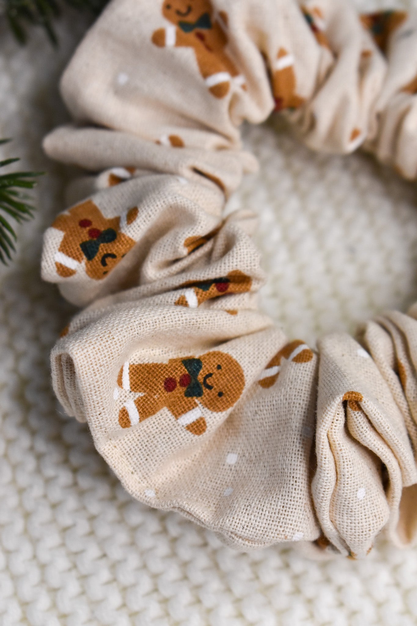 Jolly Gingerbread | Classic Scrunchie