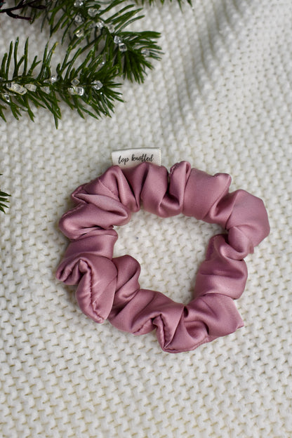 Frosted Pink | Skinny Scrunchie