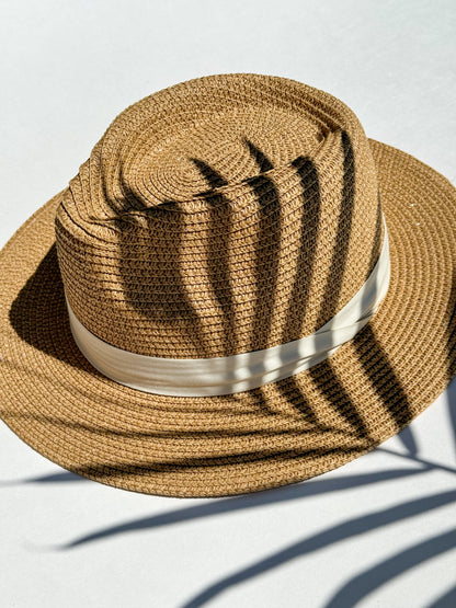 Vacay Vibes Straw Hat With Ribbon