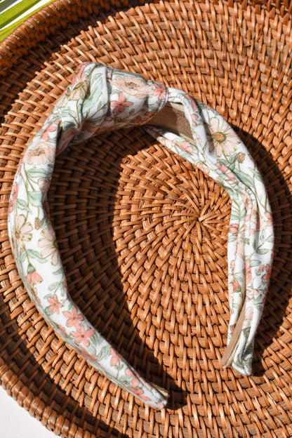 Heirloom Flora Knotted Headband