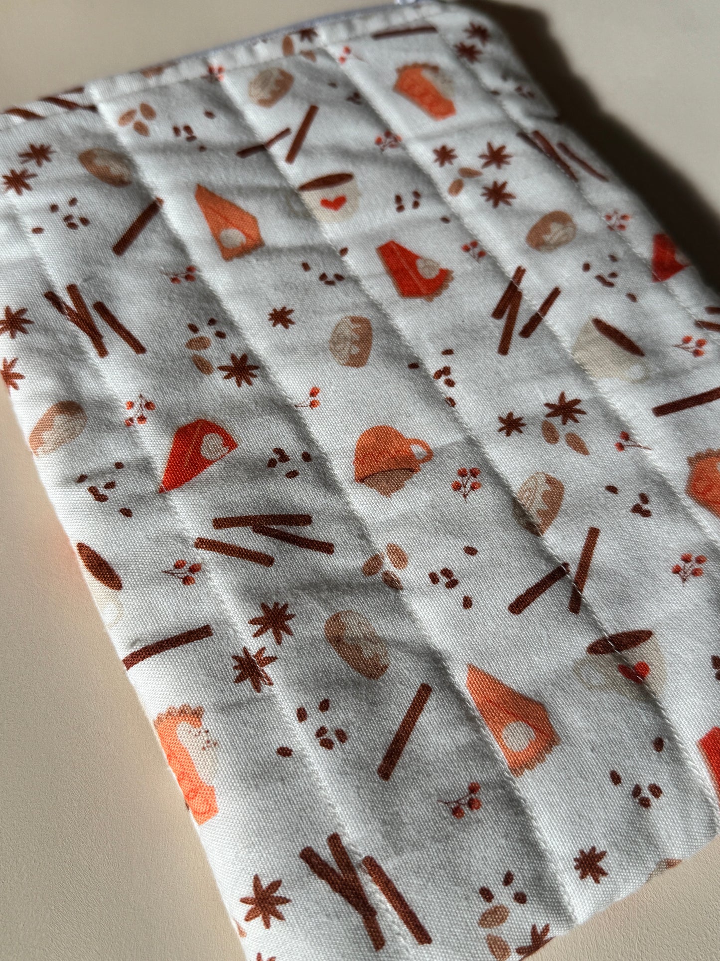 Autumn Treats Quilted Kindle Sleeve