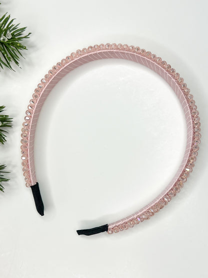 Rose | Skinny Jewel Headband