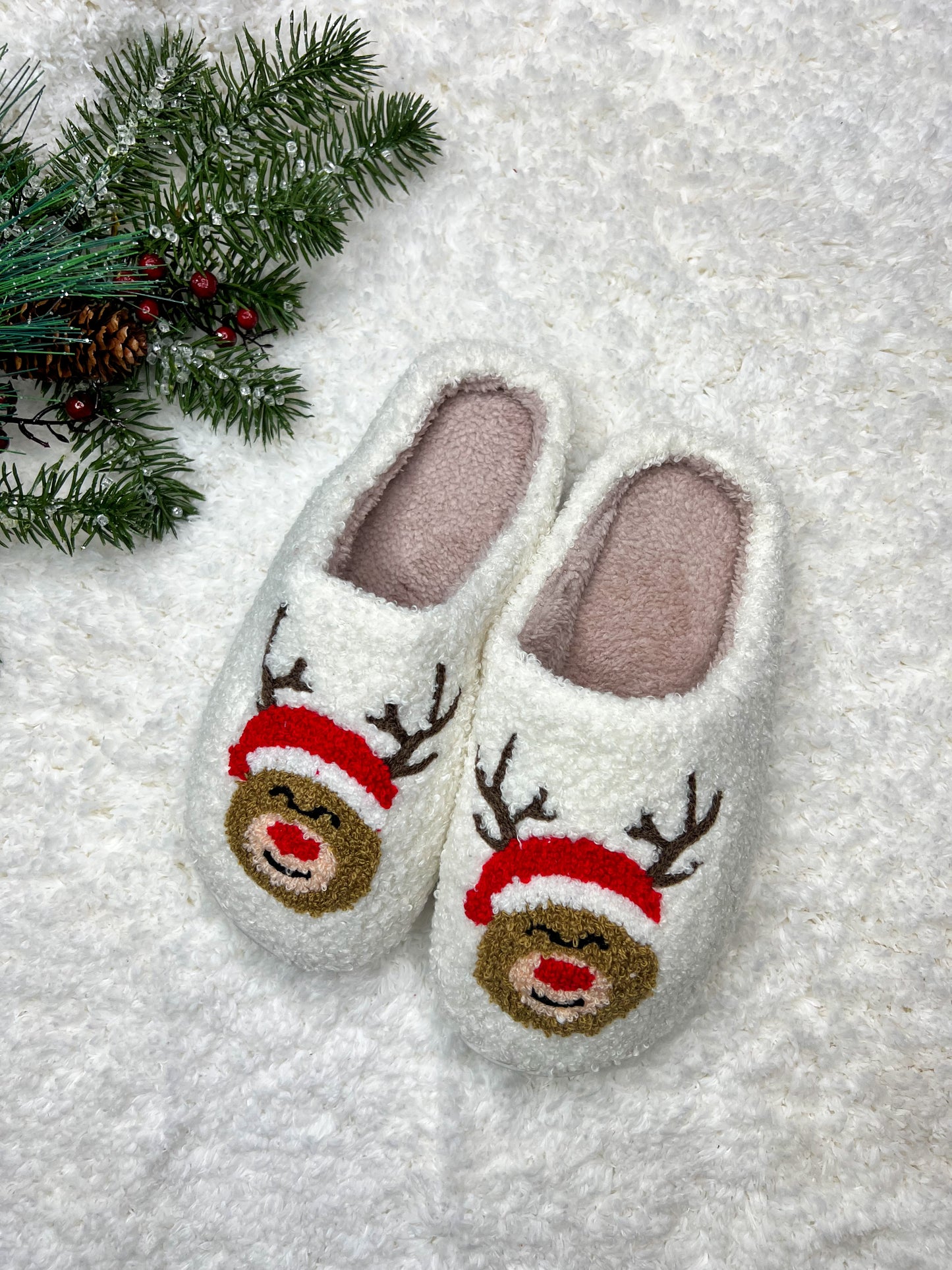 Reindeer Slippers