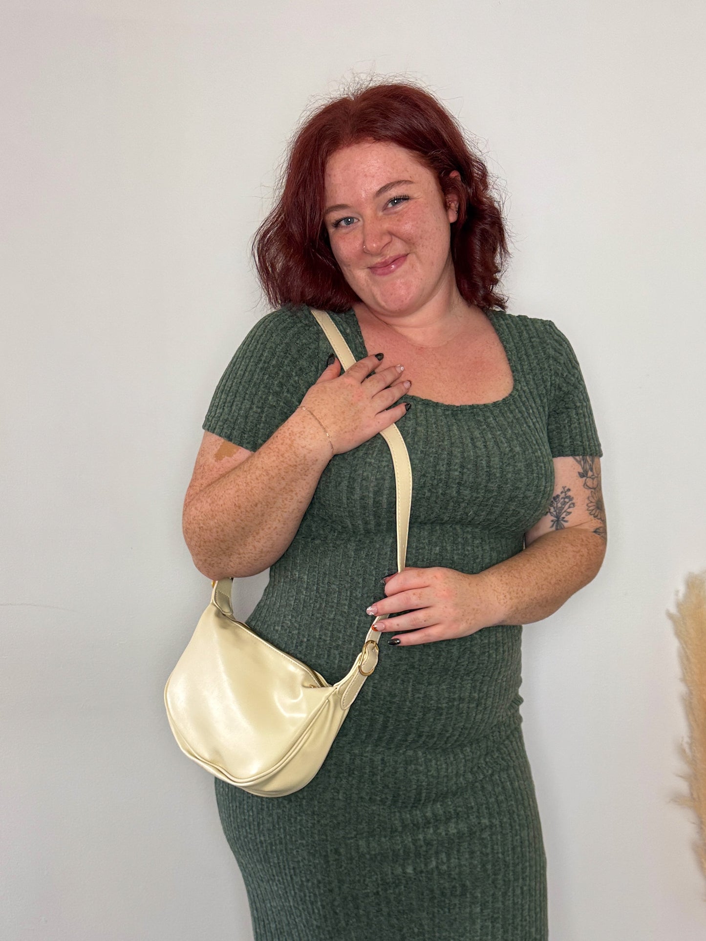 Lunar Crescent Shoulder Bag