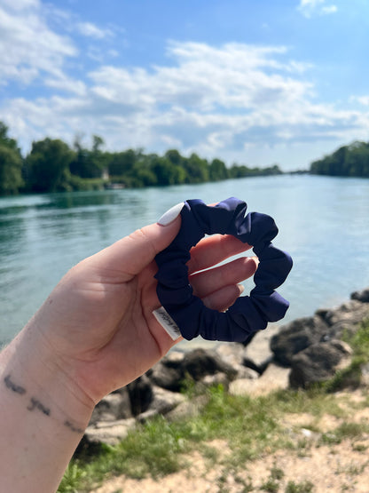 In the Navy | Skinny Swim Scrunchie