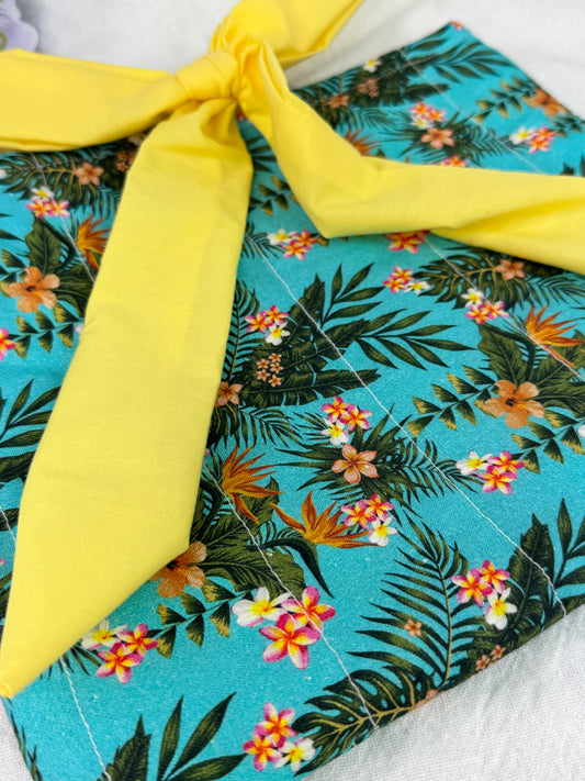 Island Time Quilted Book Sleeve
