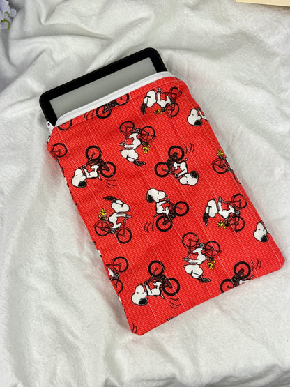 Snoopy On The Go Quilted Kindle Sleeve