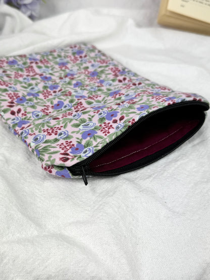 Lilac Garden Party Quilted Kindle Sleeve